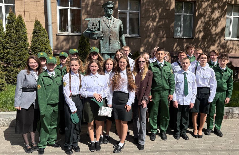 Воспитанники школьного лесничества Скидельского лесхоза приняли участие в профориентационном проекте